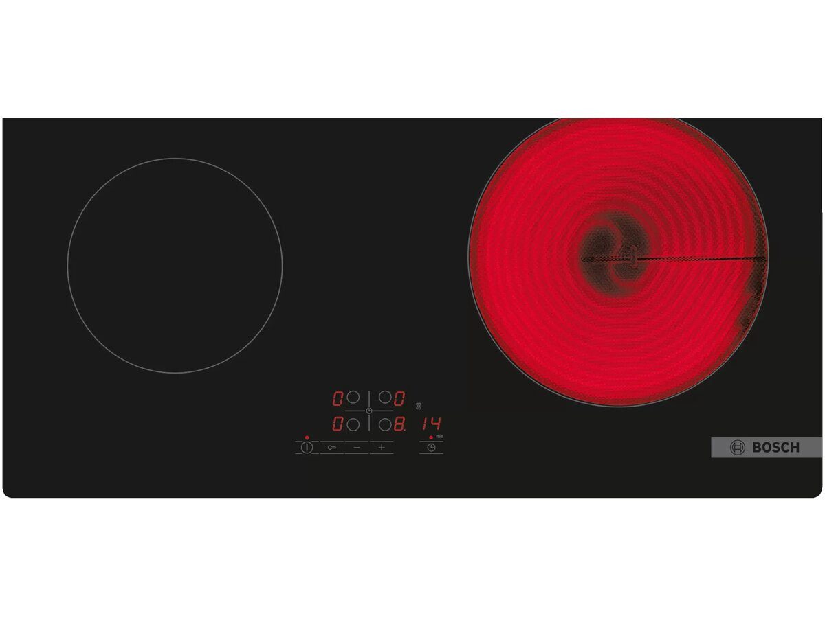 BOSCH Backofen-Set Pyrolyse Herdset Autark Backofen Selbstreinigung +Glaskeramik Kochfeld, Pyrolyse-Selbstreinigung, Pyrolyse + Hydrolyse