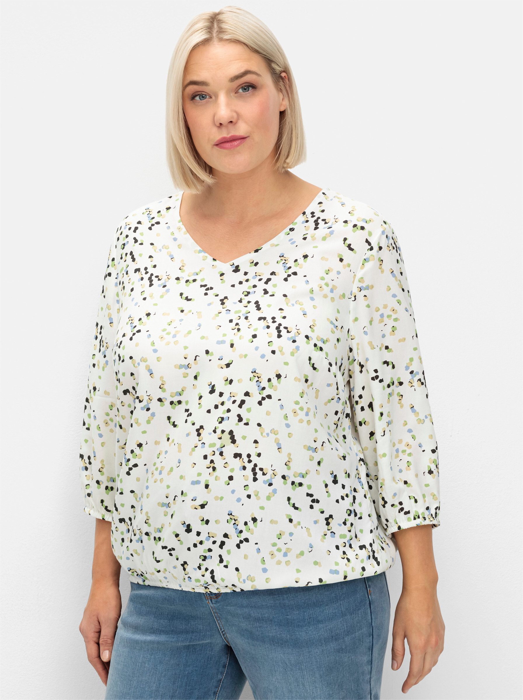 Sheego Klassische Bluse Tunika . günstig online kaufen