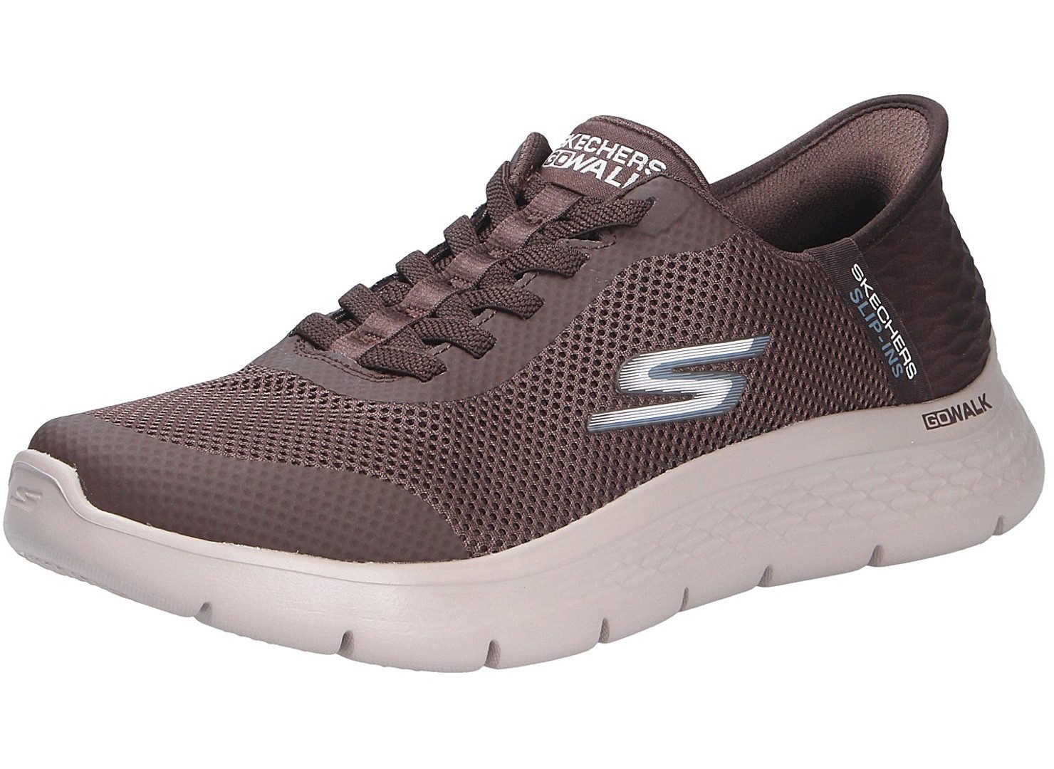 Skechers Skechers Herren Halbschuh GO WALK braun Größe Sneaker