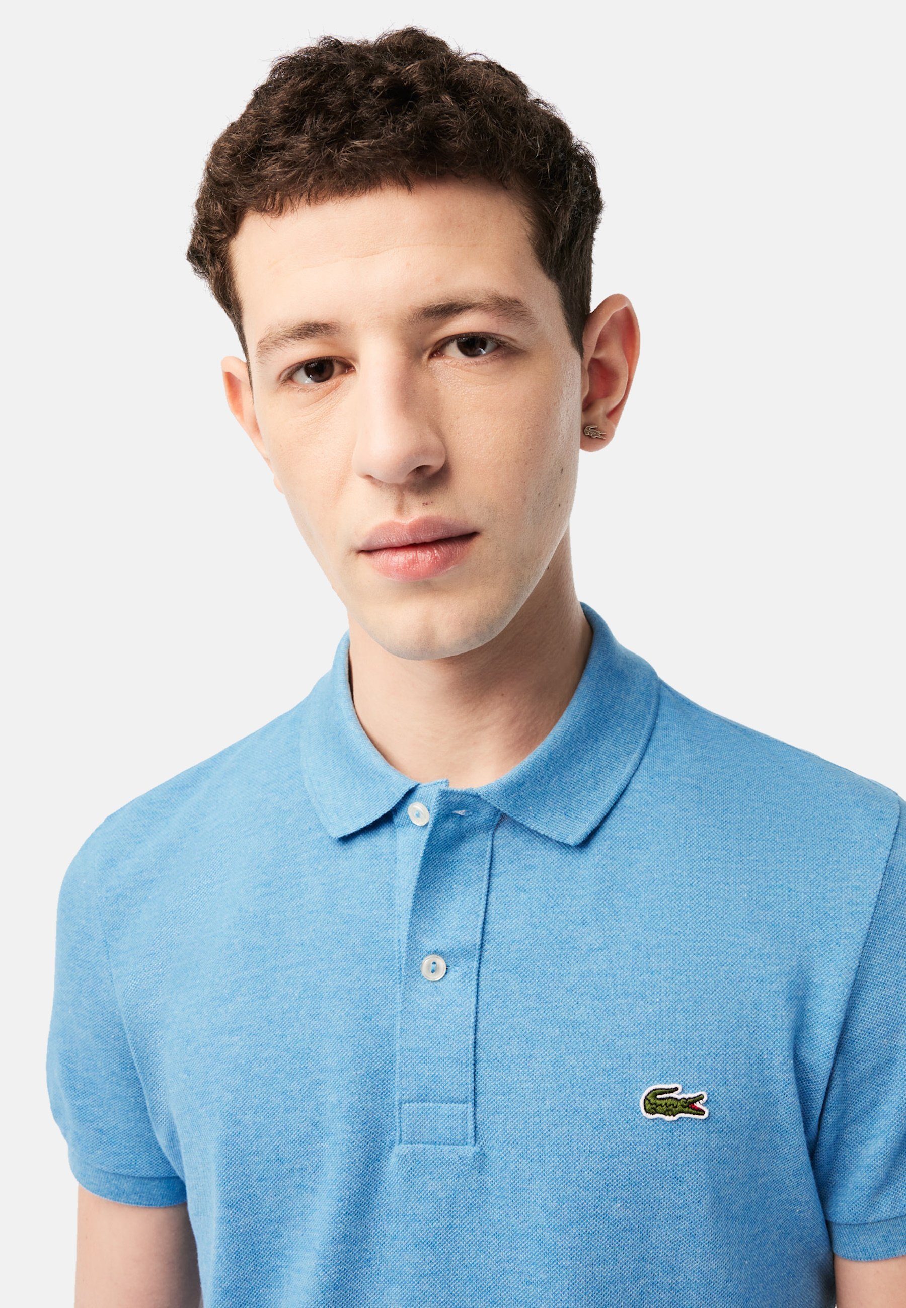 Lacoste Poloshirt Poloshirt Polo Kurzarmshirt mit Logo-Stickerei (1-tlg., 1)