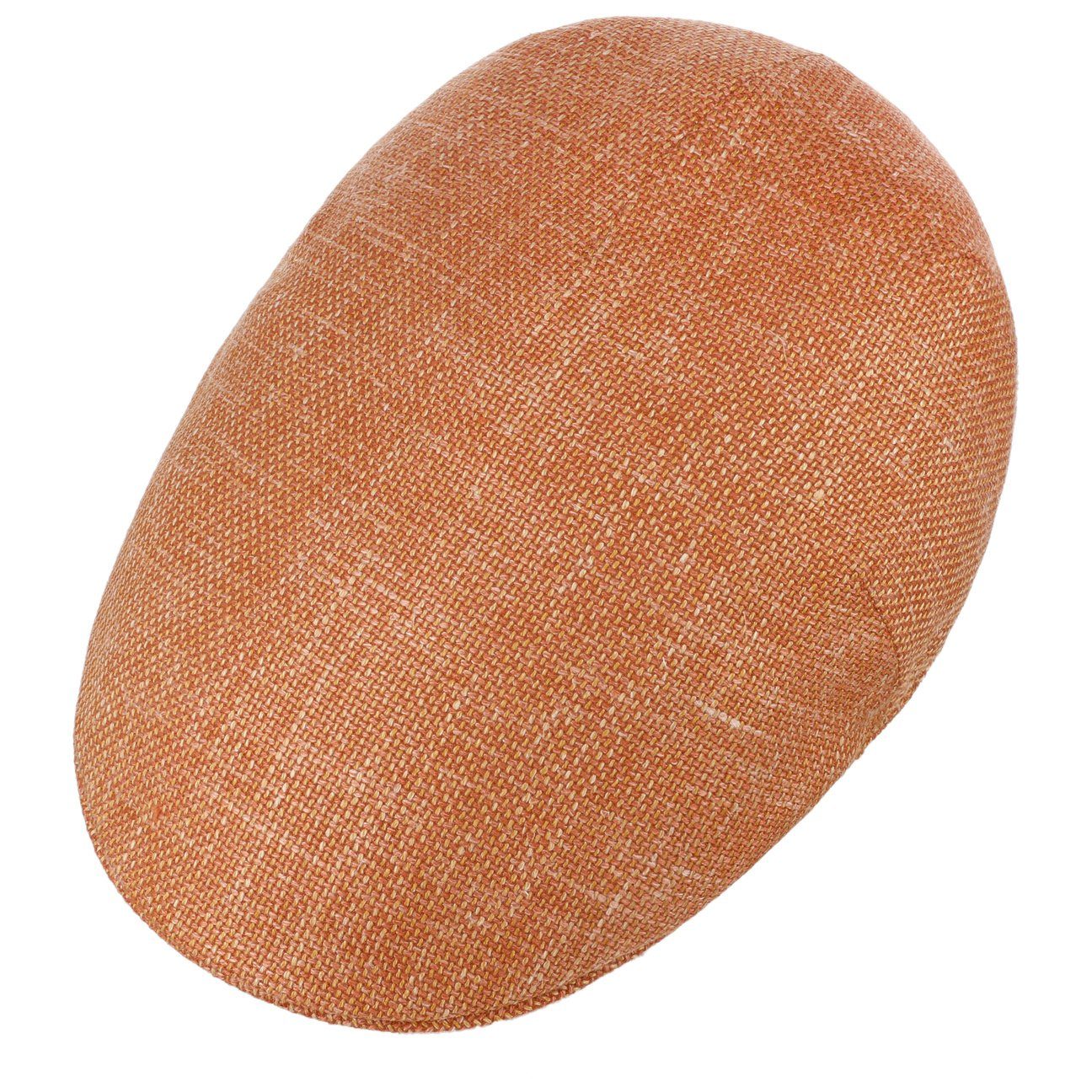 Borsalino Flat Cap (1-St) Schirmmütze mit Schirm, Made in Italy