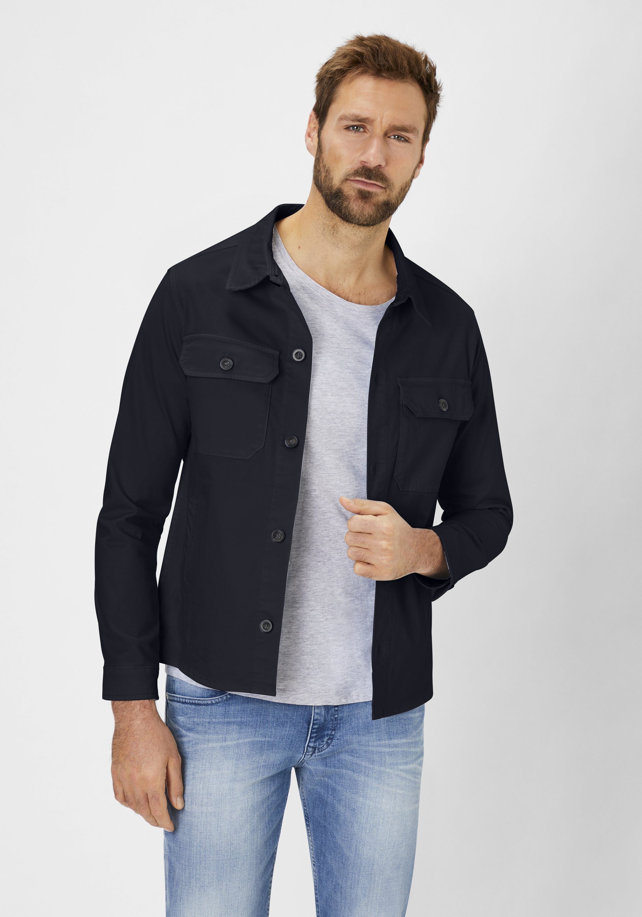 Redpoint Blouson Vanc Hemdjacke aus der 16 Shades Edition navy