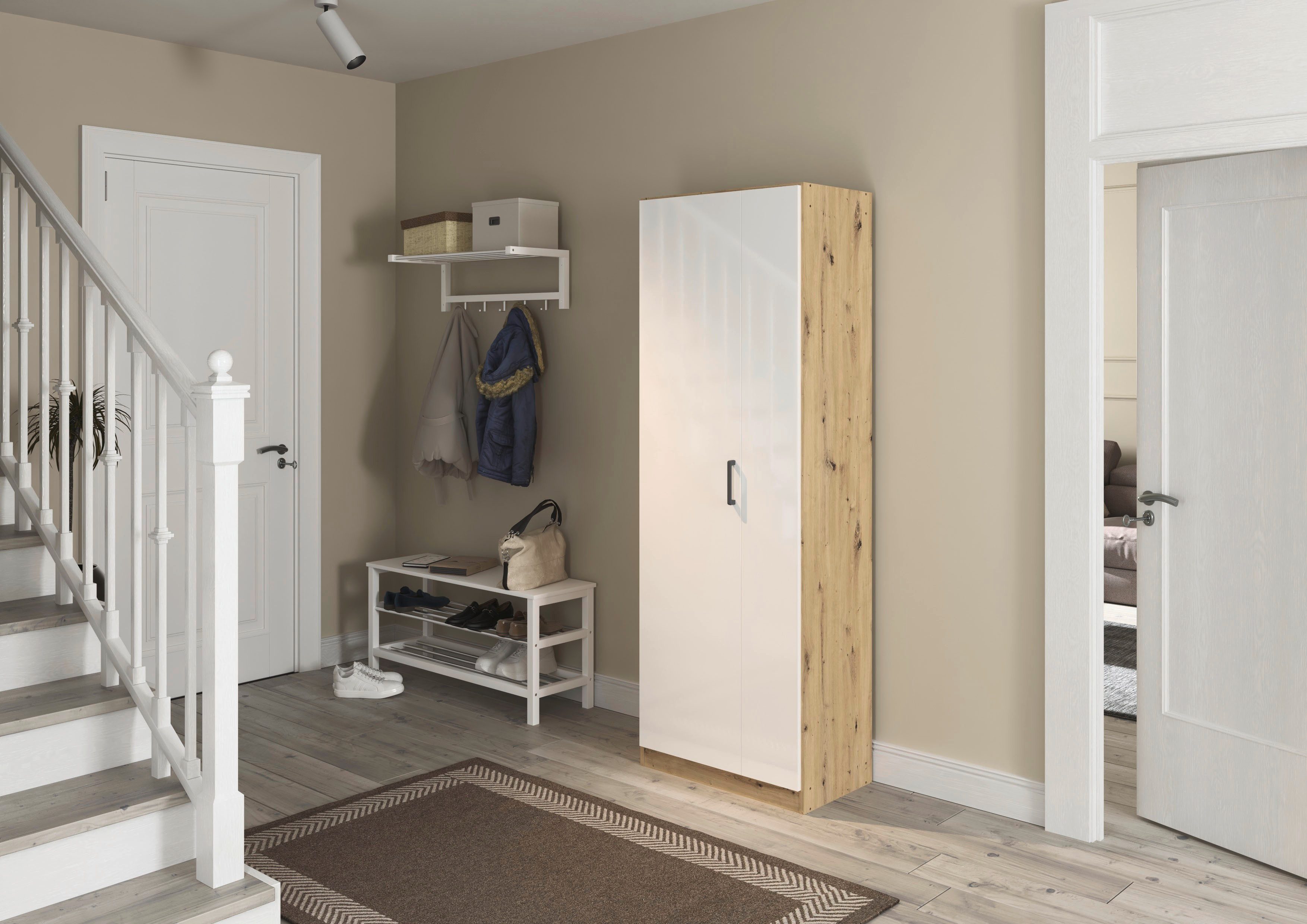 rauch Mehrzweckschrank Garderobe Kleiderschrank Schrank Schuhschrank günstig online kaufen