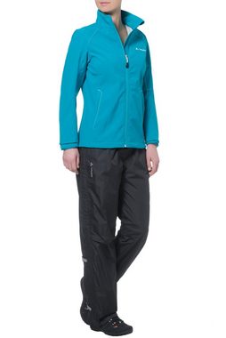 VAUDE Funktionshose Women's Fluid Full-Zip Pants (1-tlg) Green Shape