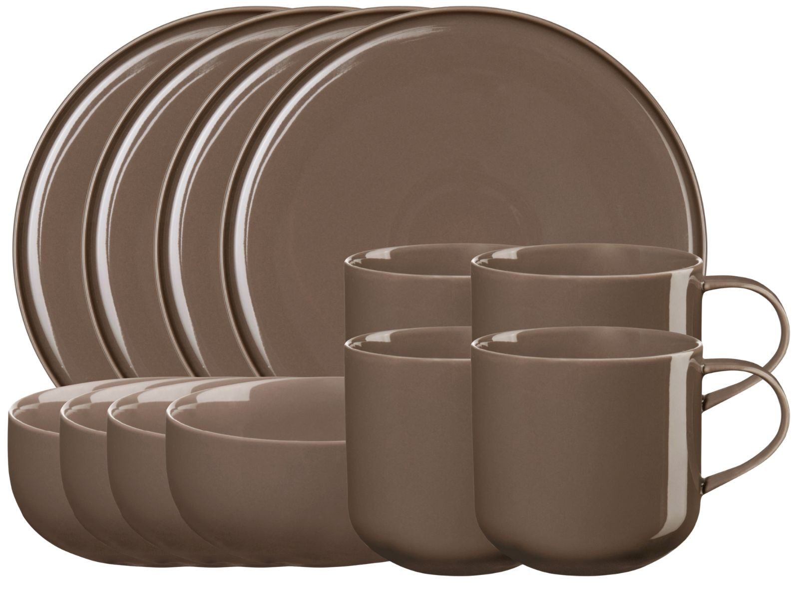 ASA SELECTION Dessertteller coppa Frühstücksset kaori 12tlg