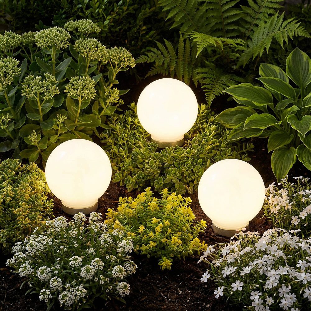 etc-shop LED Gartenleuchte, LED-Leuchtmittel fest verbaut, LED Außenleuchte Außenbeleuchtung Beleuchtung Gartenleuchte