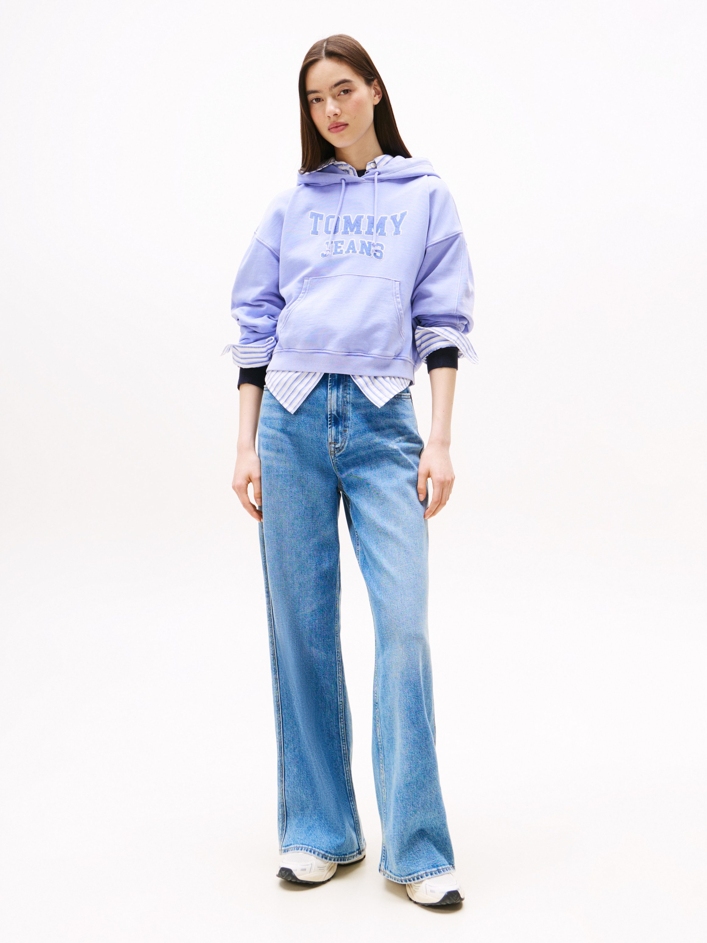 Tommy Jeans Kapuzensweatshirt TJW BXY CRP VARSITY HOODIE