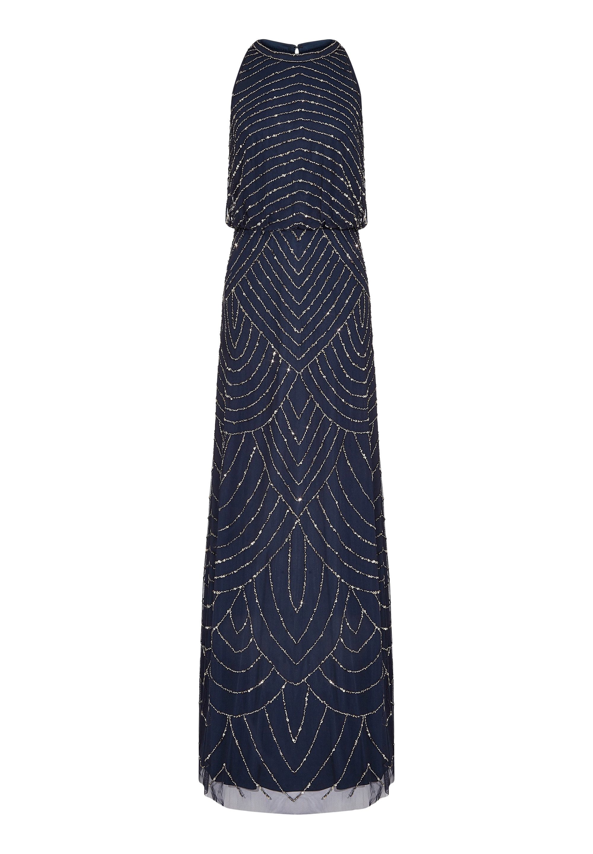 Adrianna Papell Abendkleid Beaded Halter Long günstig online kaufen