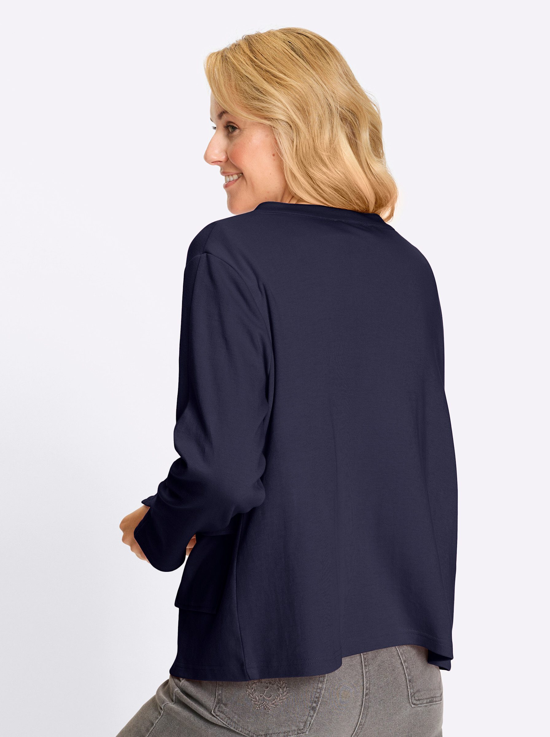 Sieh an! Blusenblazer Jerseyblazer . günstig online kaufen