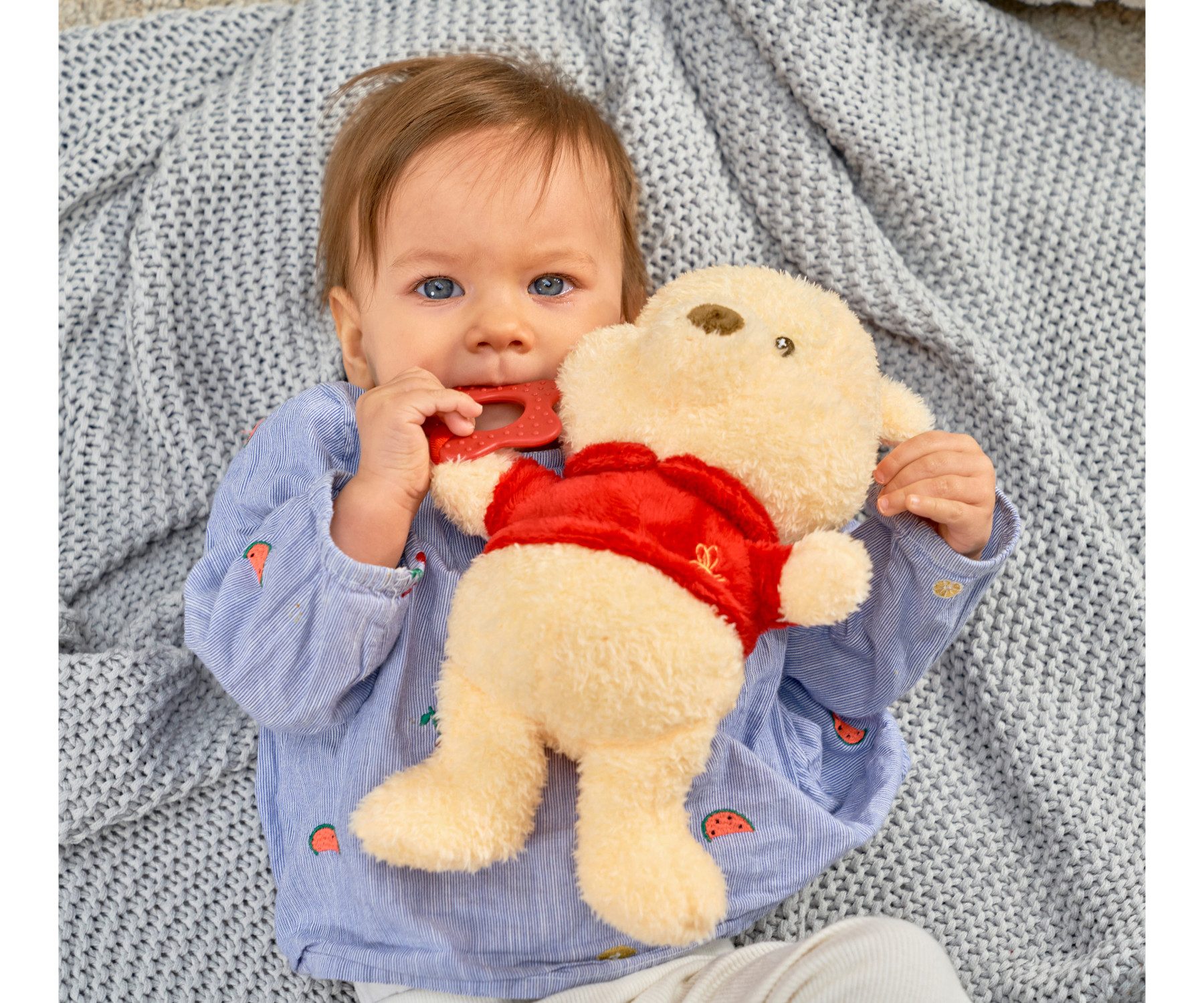 SIMBA Plüschfigur Disney Winnie mit Beißring
