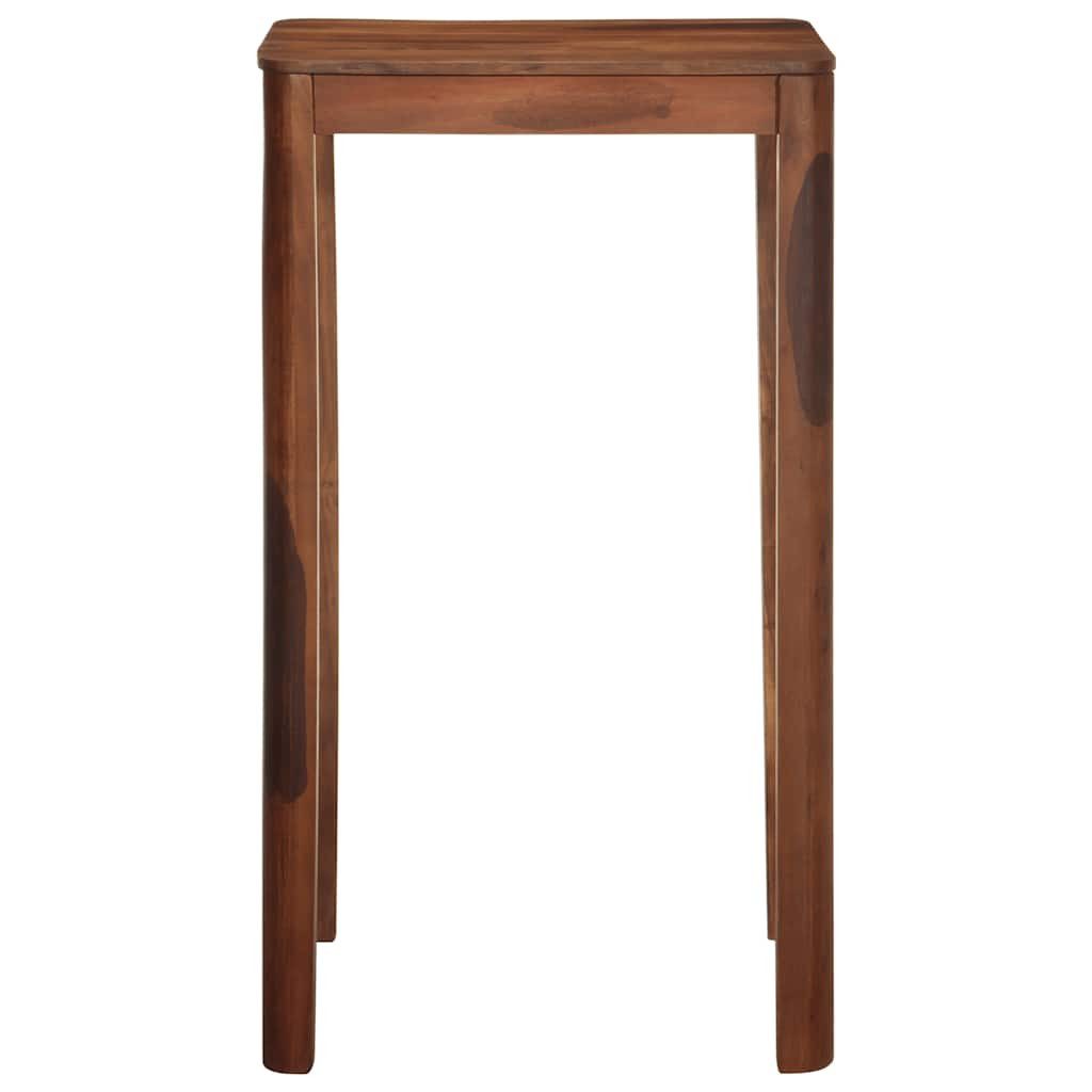 vidaXL Esstisch Bartisch 60x60x107 cm Massivholz günstig online kaufen