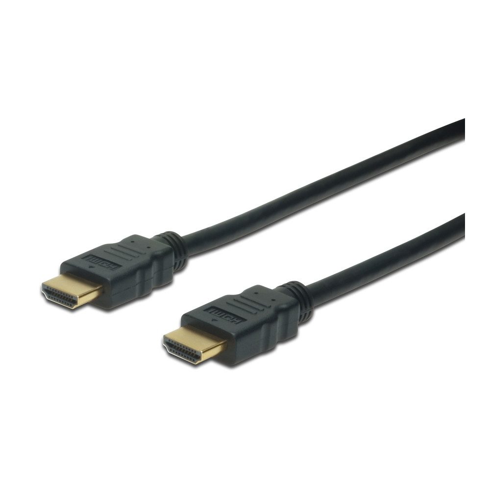 DIGITUS HDMI Kabel 3m für HD-Übertragung Computer-Adapter