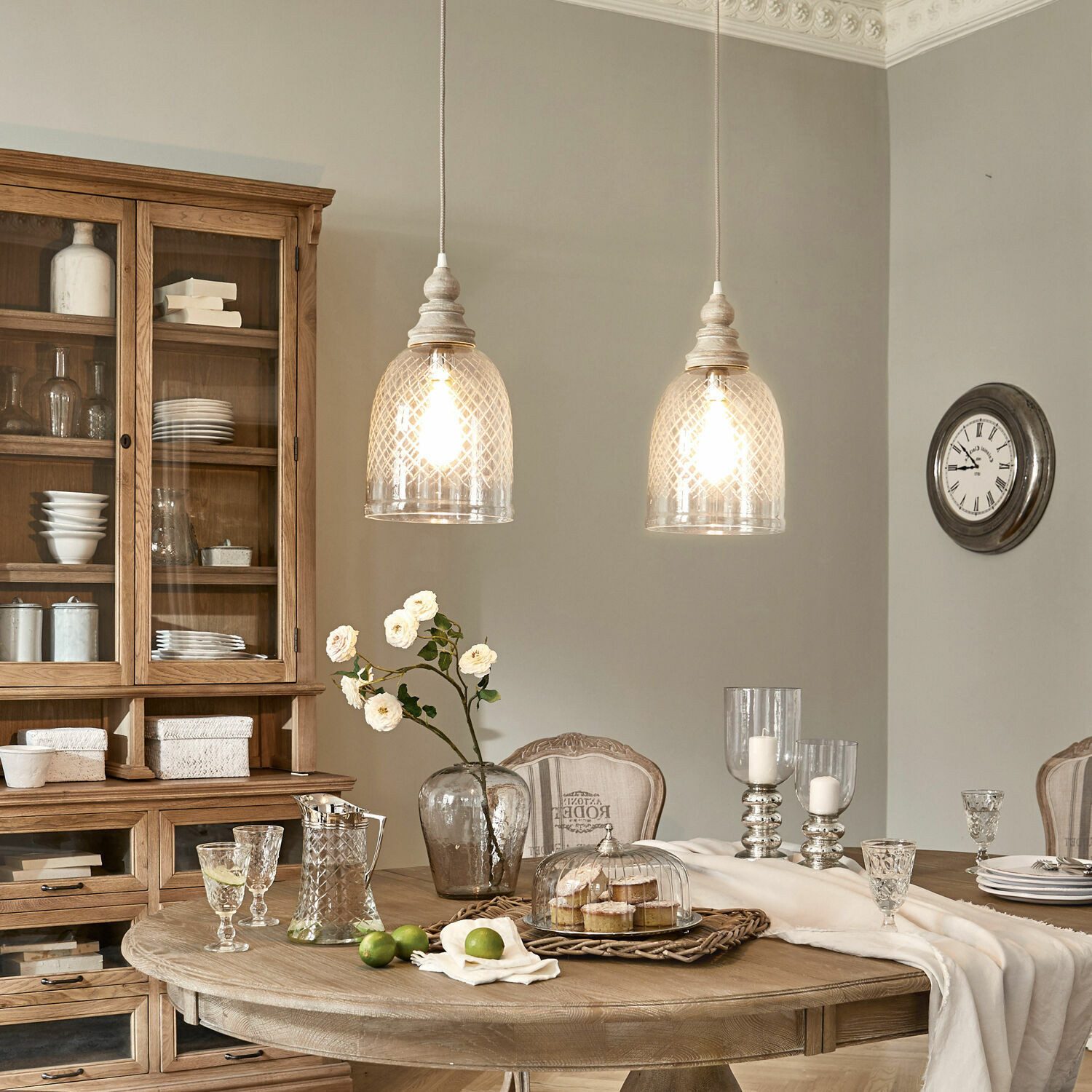 Mirabeau Hängeleuchten Hängelampe Junia klar