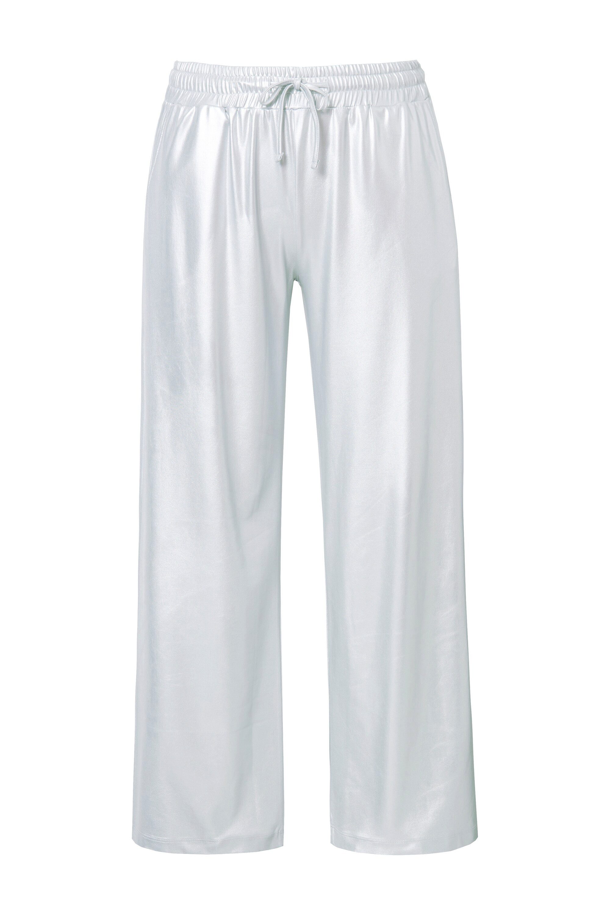 MIAMODA Schlupfhose Hose Wide Legs Glanzoptik günstig online kaufen