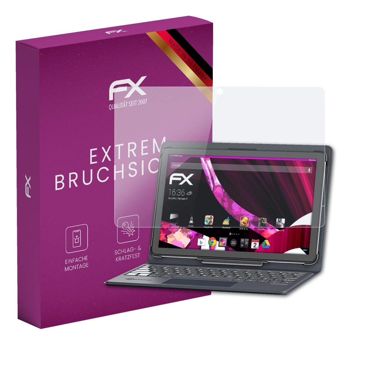 Schutzfolie Panzerglasfolie für Contixo A1