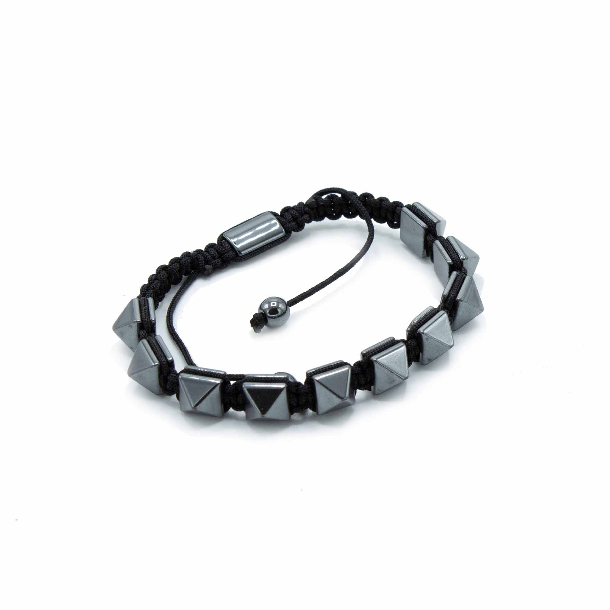 Bali-Homedecor Armband Magnetisches Hämatit-Shamballa-Armband- Stachelige P günstig online kaufen