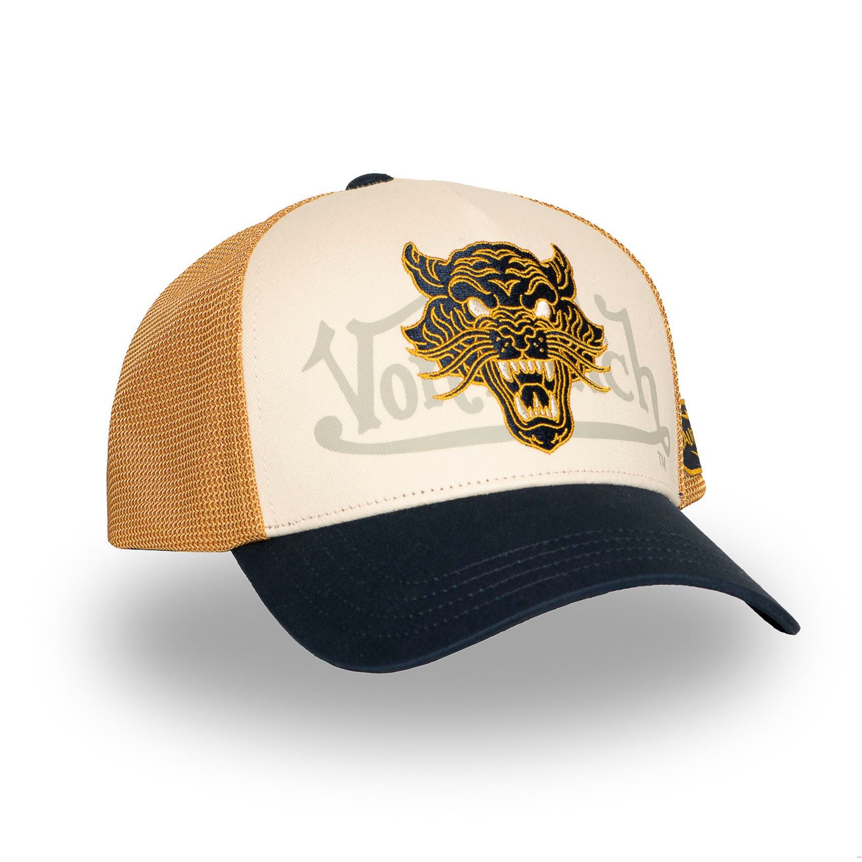 Von Dutch Trucker Cap Von Dutch Originals Trucker Cap - PREMIUM - Animimal Patch (Basecap, Meshcap, Trucker Kappe)