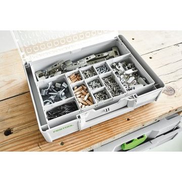 FESTOOL Aufbewahrungsdose Einsatzboxen Box 50x50x68/10 (204858), 10 Stück