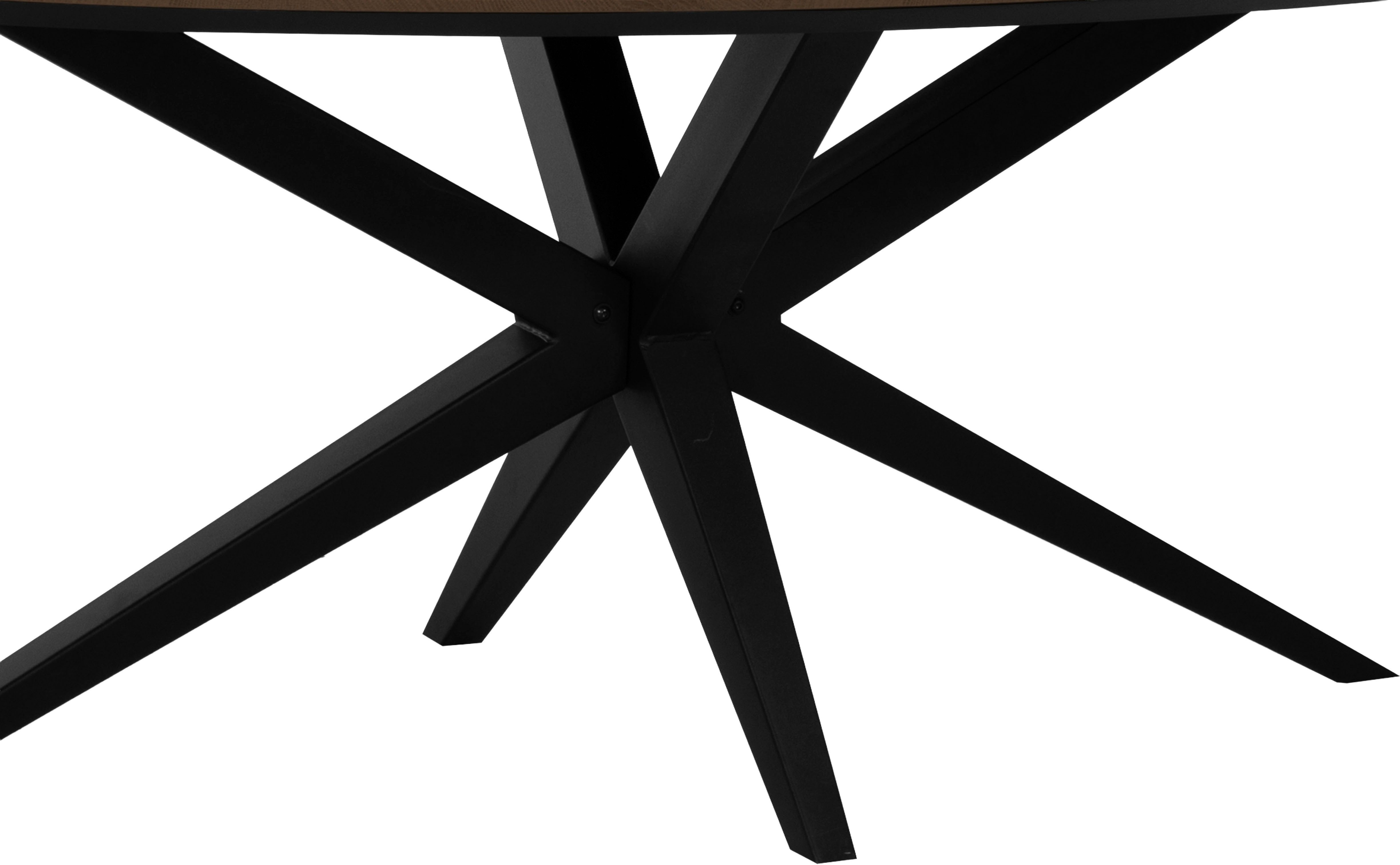 OMG Design Esstisch Wellington (1-St), Hochwertige Melamin-Tischplatte mit Metallgestell