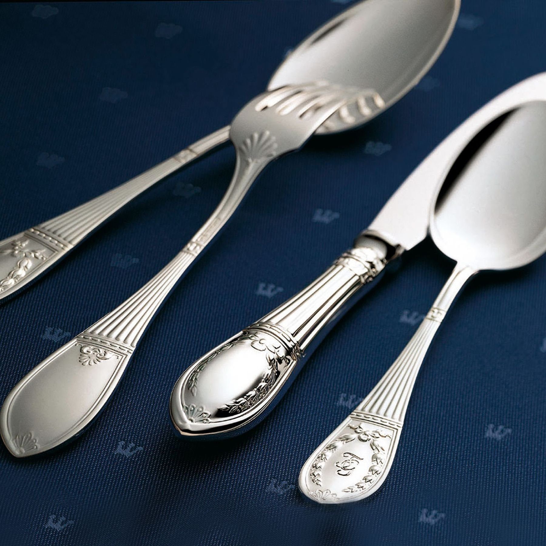 Besteck-Set (24-tlg), Sterlingsilber