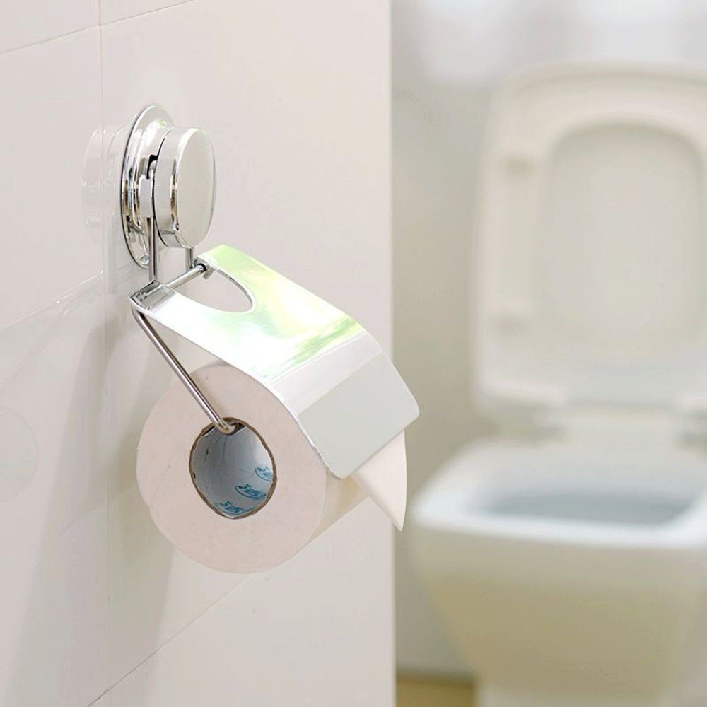 kein Toilettenpapierhalter Bohren erforderlich mit Papierhandtuchhalter Bohren Kein erforderlich, Haiaveng Saugnäpfen,