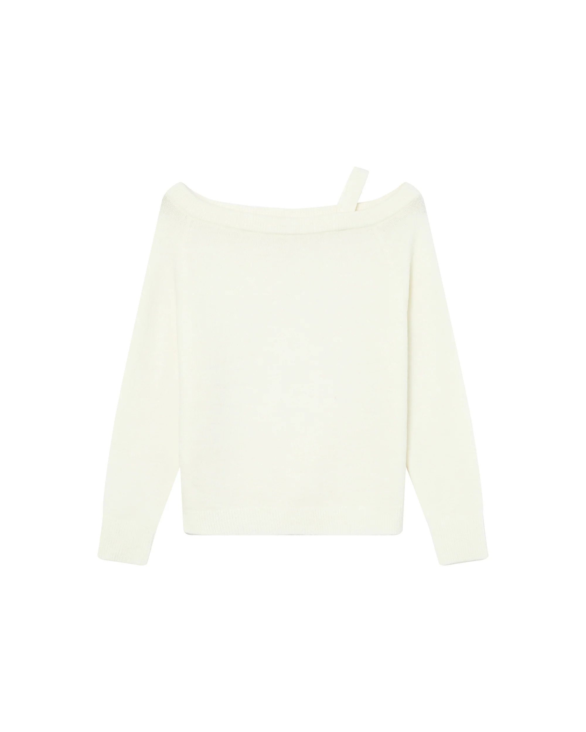 Grace & Mila Strickpullover Asymmetrical sweater SAMANTHA - Off-Shoulder Pullover Damen
