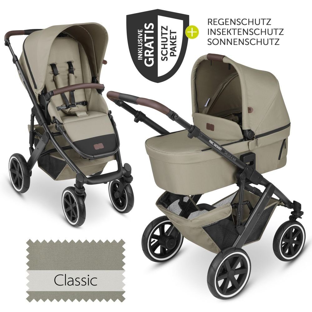 Kinderwagen ABC Design VIPER 4S mit vielen Zubehör Babywagen fast wie neu 