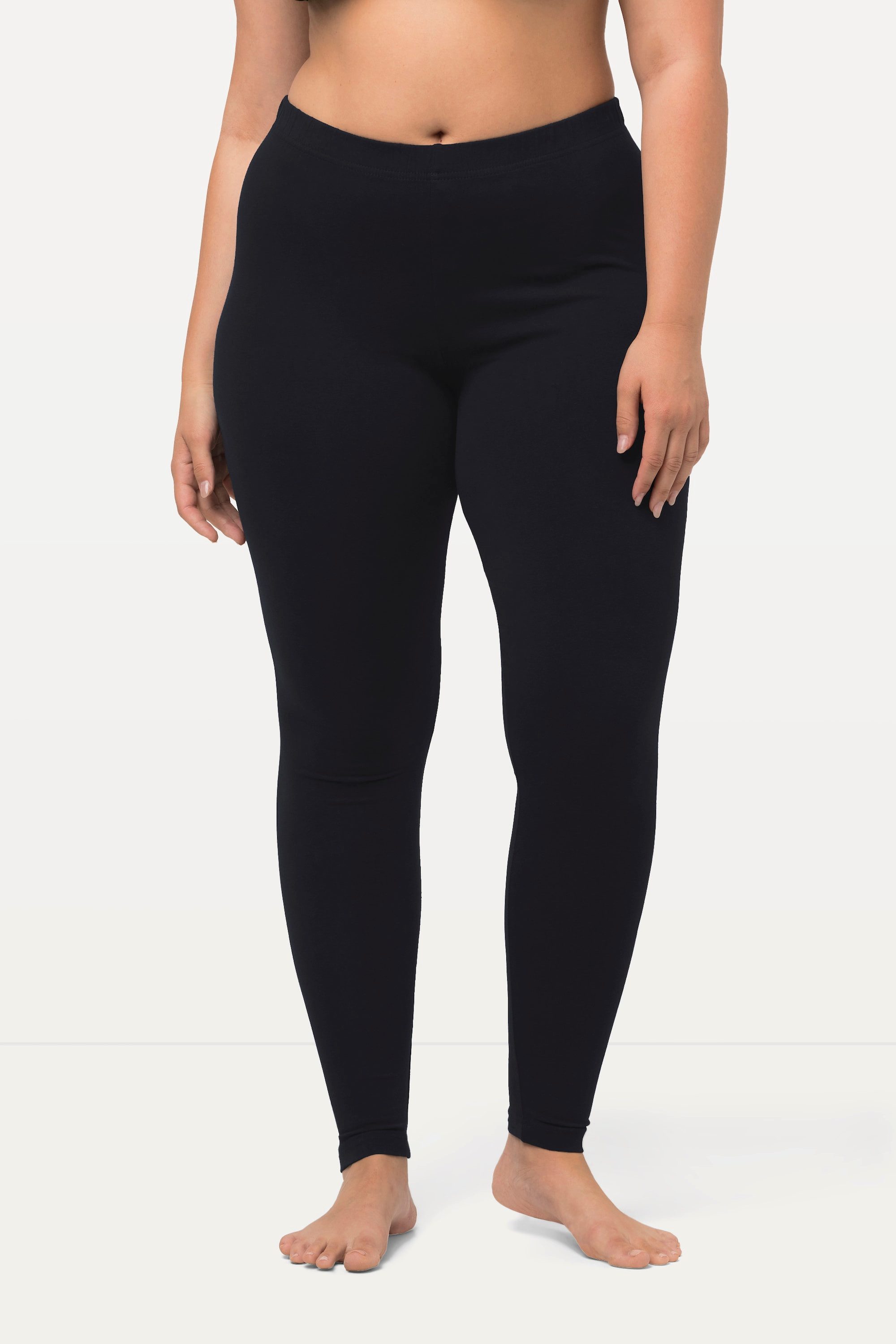 Ulla Popken Leggings Leggings Skinny Elastikbund OEKO-TEX