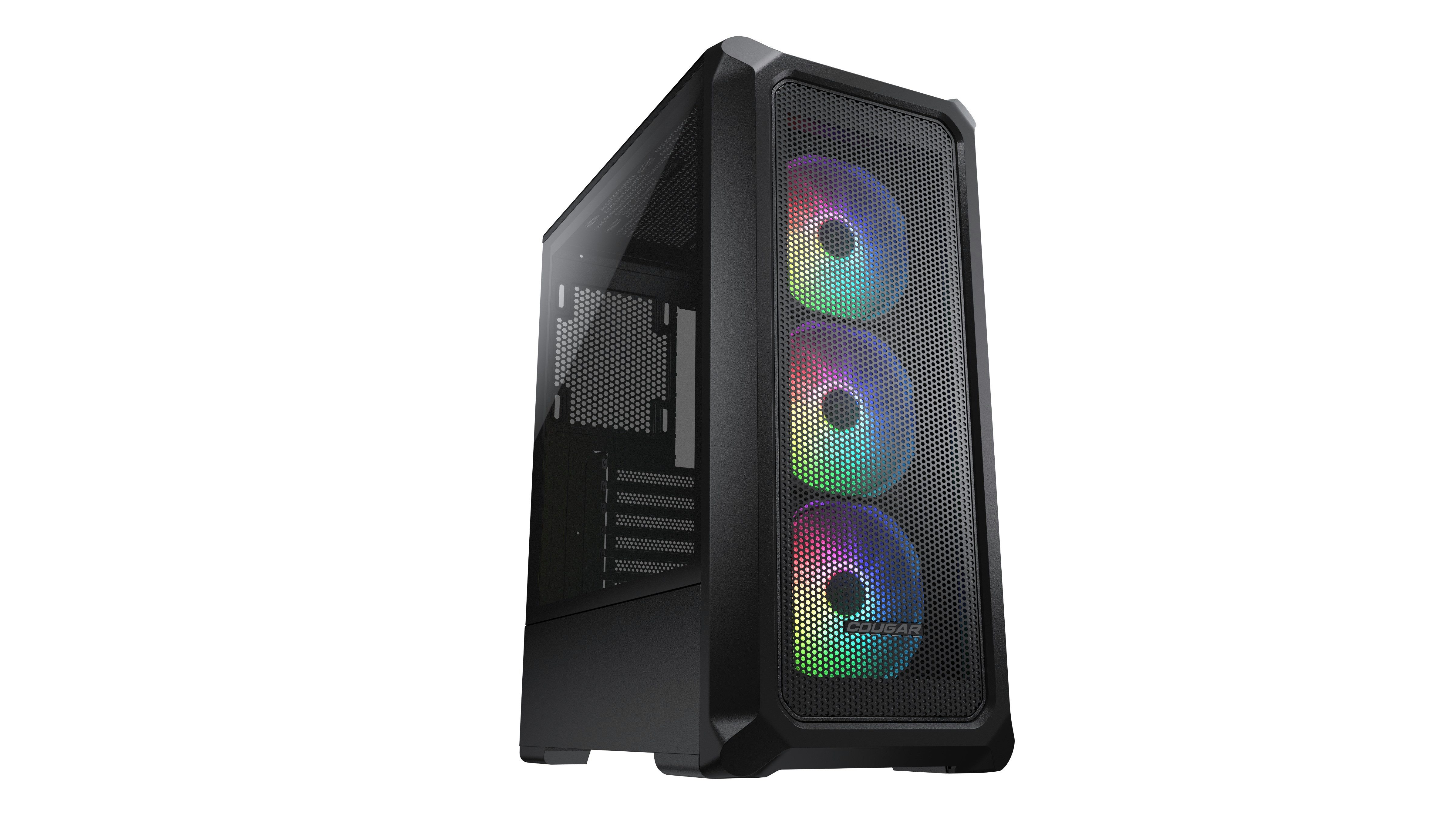 PC-Gehäuse Archon 2 RGB, Mid Tower, Schwarz