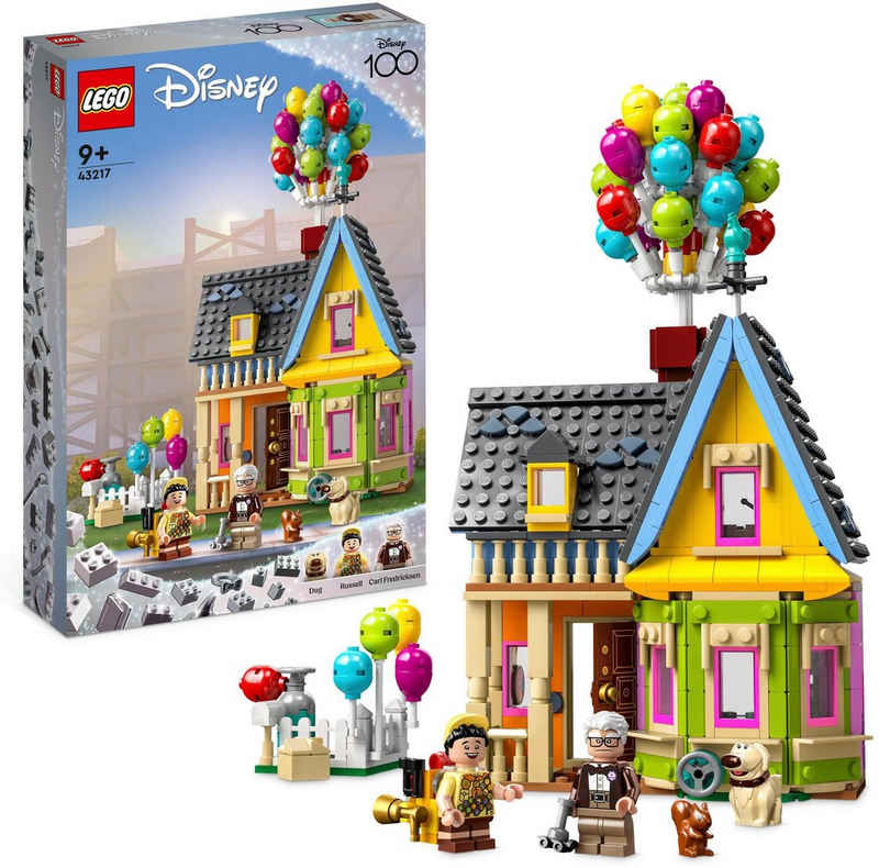 LEGO® Konstruktionsspielsteine Carls Haus aus „Oben“ (43217), LEGO® Disney and Pixar, (598 St), Made in Europe