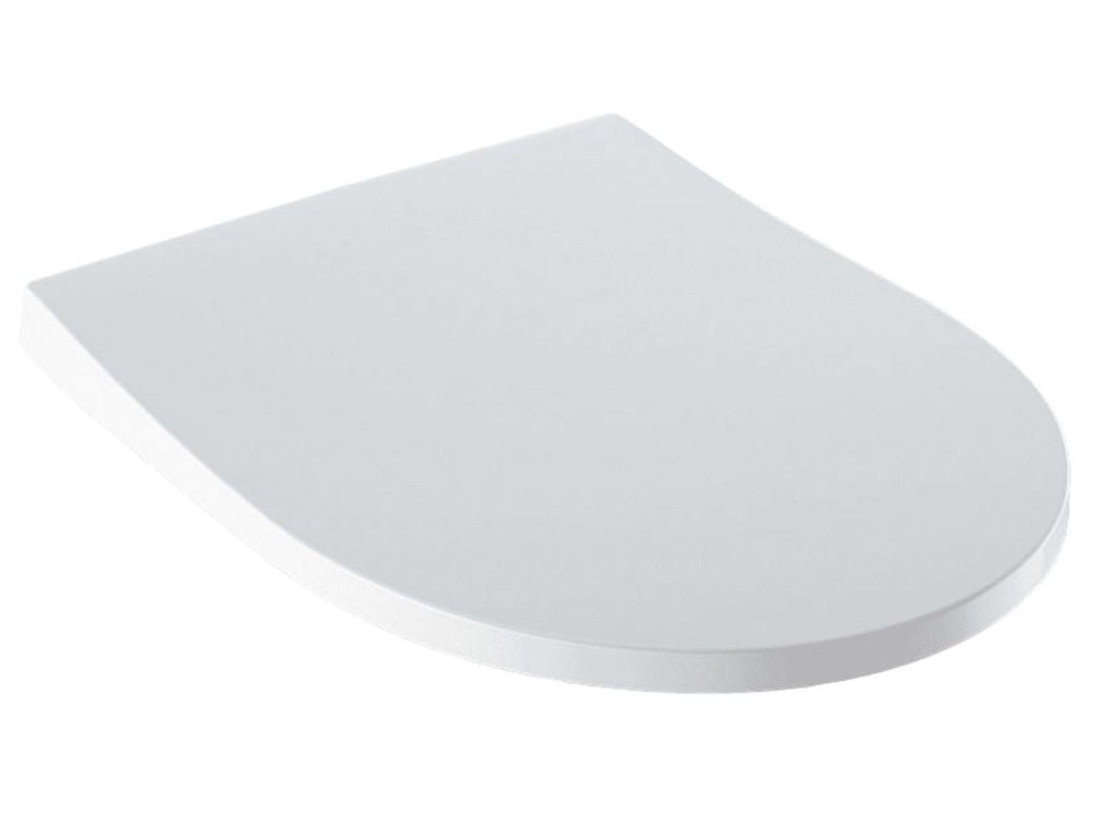 GEBERIT WC-Sitz iCon WC-Sitz mit Absenkautomatik, Wrap over - weiß - 574950000
