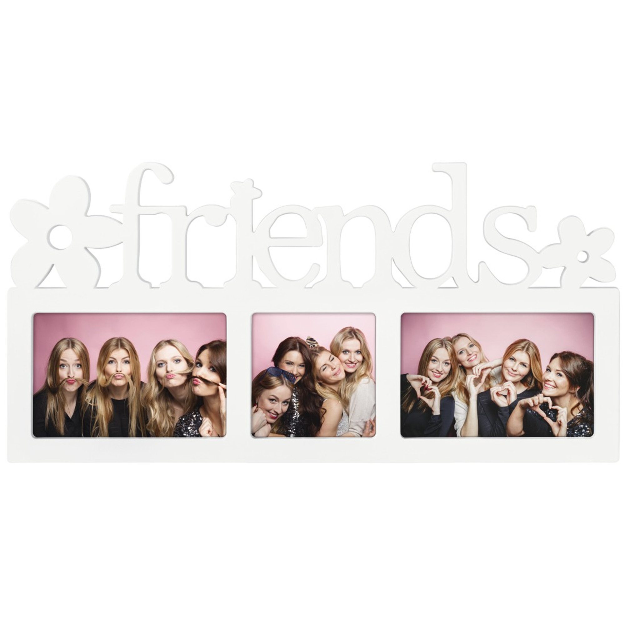 Hama Bilderrahmen Galerie "Montreal - Friends", 2x 10x15 cm, 1x 10x1, (Einz günstig online kaufen