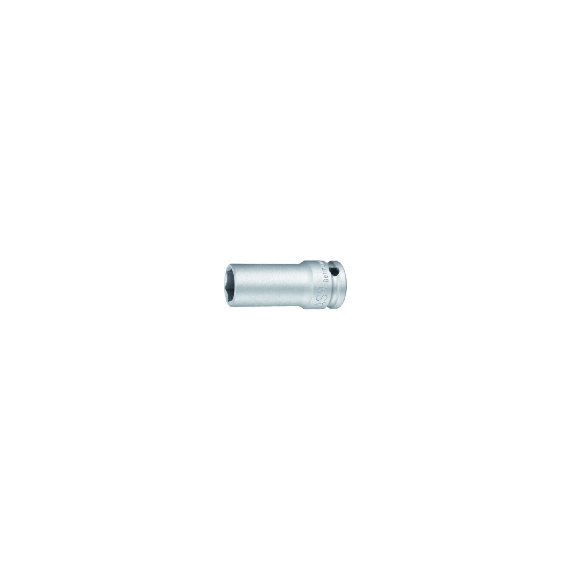 ASW Steckschlüssel ASW Kraftschraubereinsatz 3/4 Zoll SW 27 mm 6 KT L. 95 mm (lange Ausfü