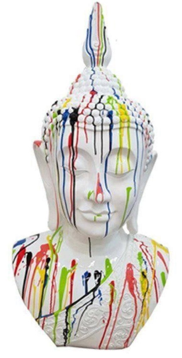 JVmoebel Buddhafigur Buddha Malaysia Modern Skulptur Kunststoff Dekorative Figur 117cm, Made in Europa