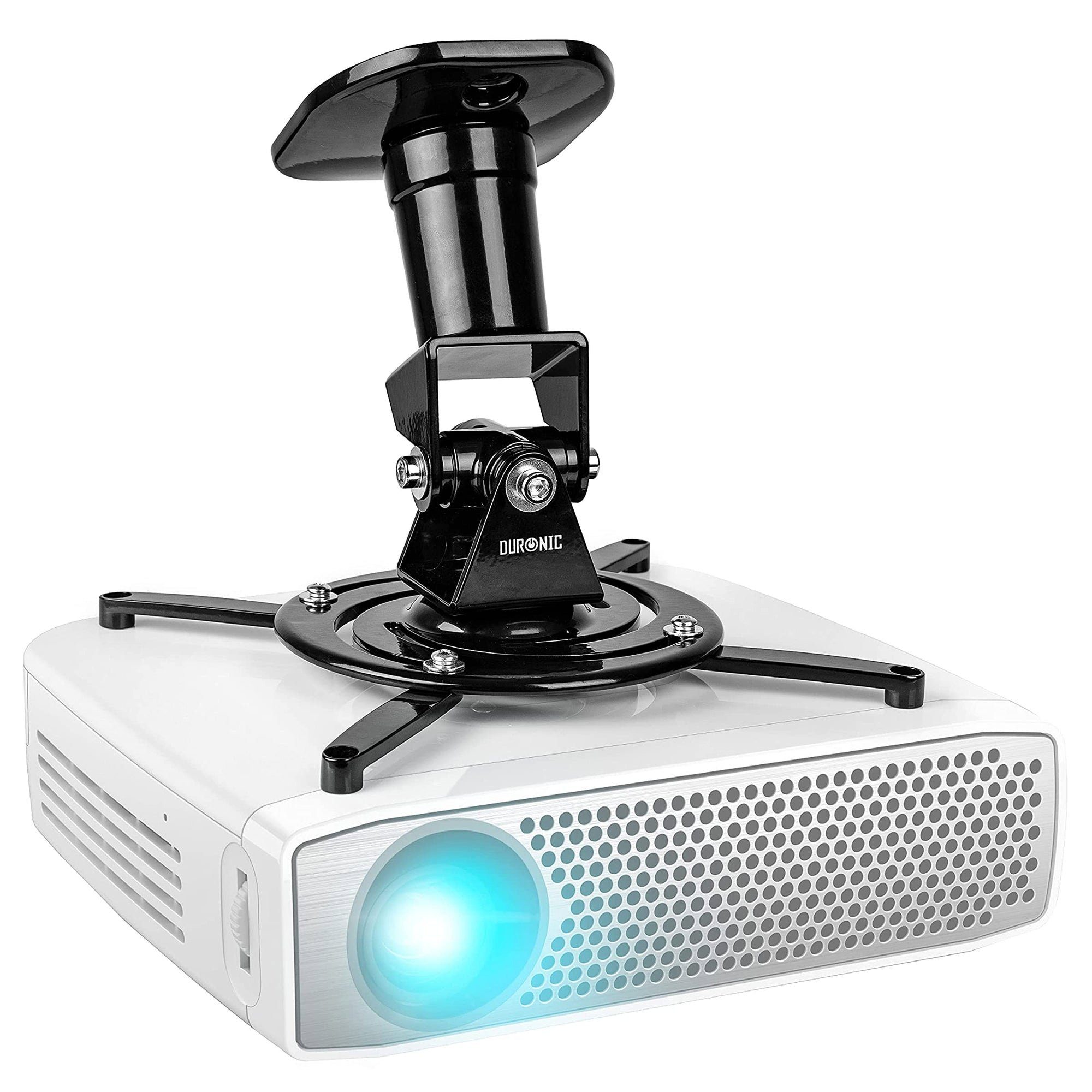 Duronic Beamer-Deckenhalterung, (PB01XB Beamer Halterung, Projektor Deckenhalterung)