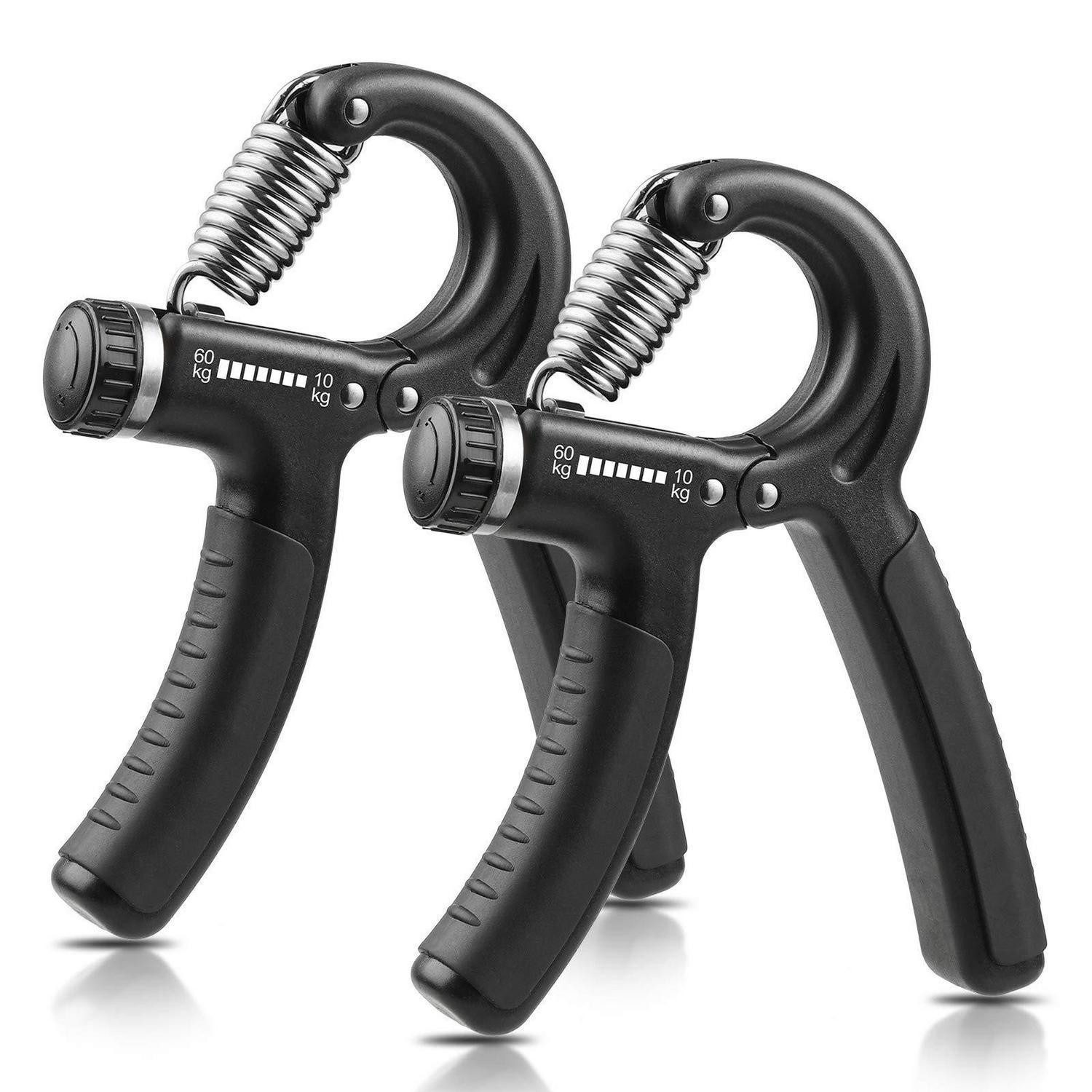LuxusKollektion Handmuskeltrainer Handtrainer mit einstellbarem Widerstand (2-St)