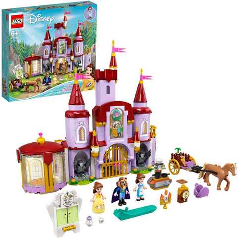 LEGO® Konstruktionsspielsteine Belles Schloss (43196), LEGO® Disney Princess, (505 St), Made in Europe
