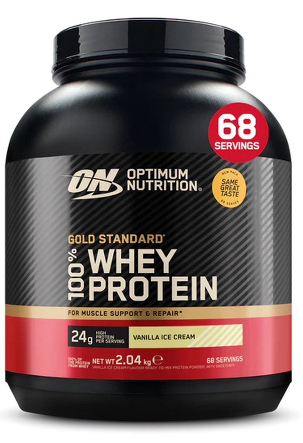 Optimum Nutrition Optimum Nutrition Gold Standard 100% Whey Protein- 2,02kg Pulver