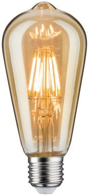 Paulmann LED-Leuchtmittel Bundle ST64 gold 2x 6,5 W, E27, 2 St., Extra-Warmweiß