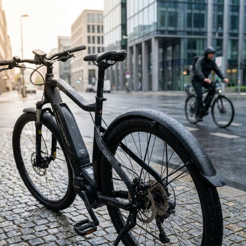 Haibike Schutzblech Haibike Schutzblech Sduro Street inkl Zubehör 28 Zoll Kunststoff schwa