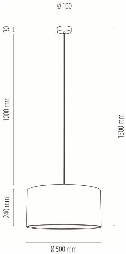 Home affaire Leuchtmittel, Zeitloses ohne Birkenholz Pölsen, Design mit Deckenleuchte