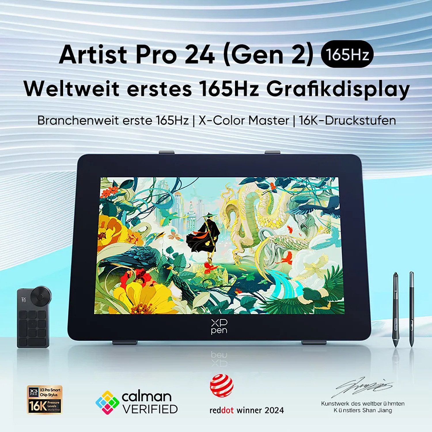 XP-PEN XP-PEN Artist Pro 24 (Gen 2) 165Hz Grafiktablett