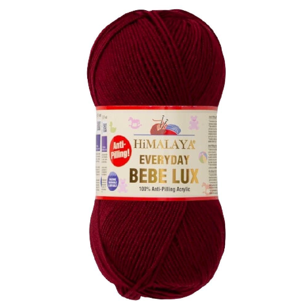 Himalaya Strickfein Himalaya Everyday Bebe Lux Strickgarn 70407 Bordeaux Häkelwolle