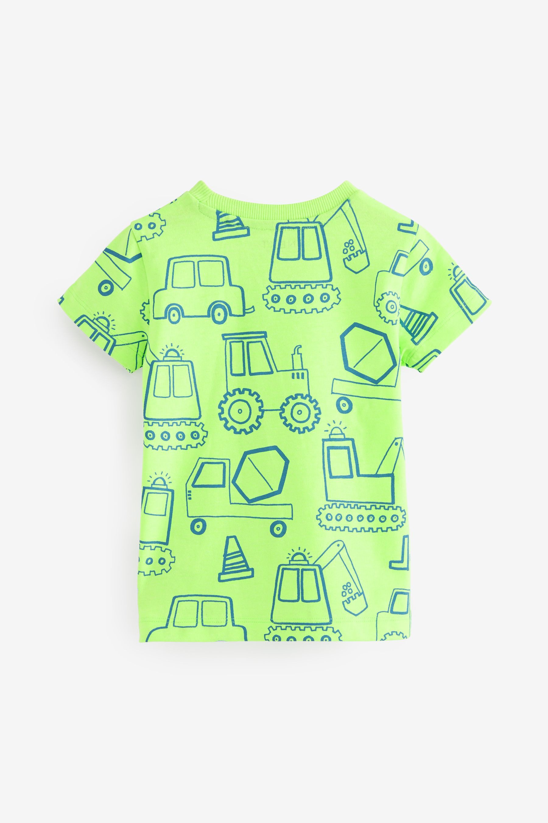 Next T-Shirt Transport Kurzarm-T-Shirt aus Baumwolle, günstig online kaufen