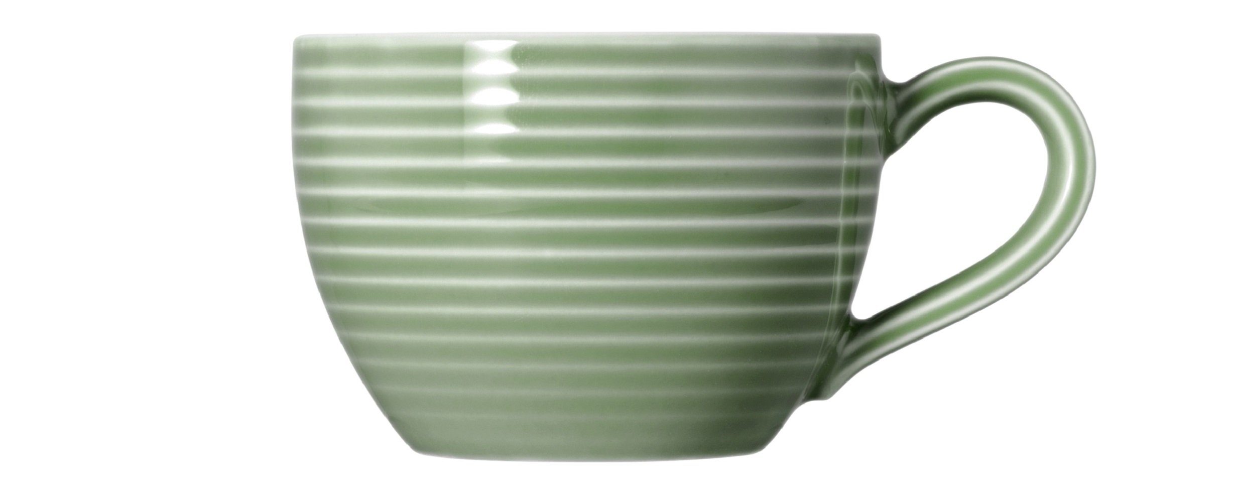 Seltmann Weiden Espressotasse Seltmann Weiden Beat Salbeigrün Espressoobertasse 0,11l, Porzellan