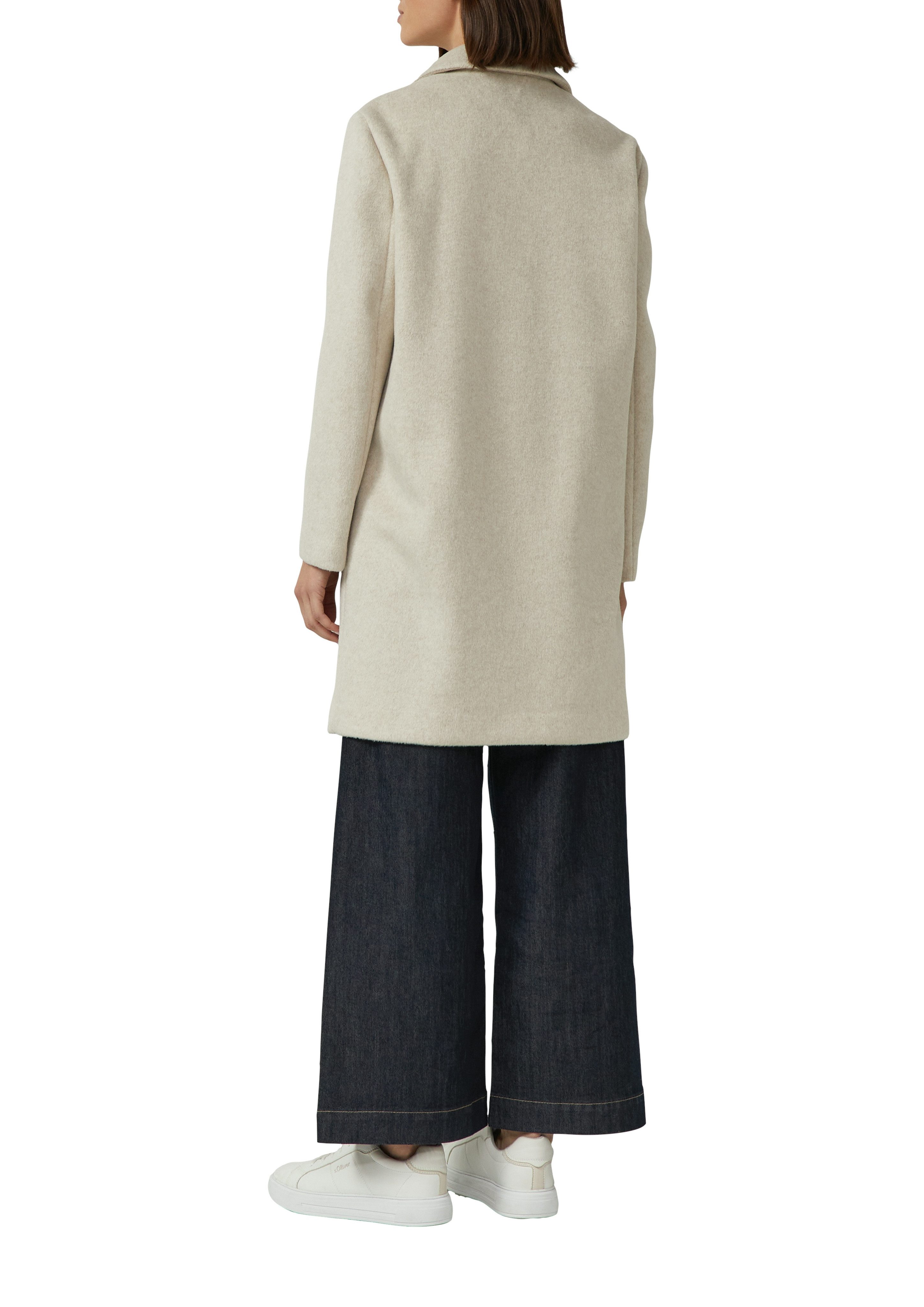 s.Oliver BLACK LABEL Langmantel Strick, mit Reverskragen günstig online kaufen