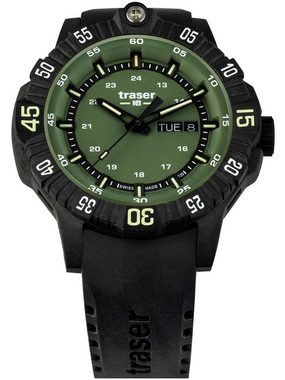 Traser Quarzuhr Traser H3 110727 P99 Q Tactical Green Herrenuhr 46