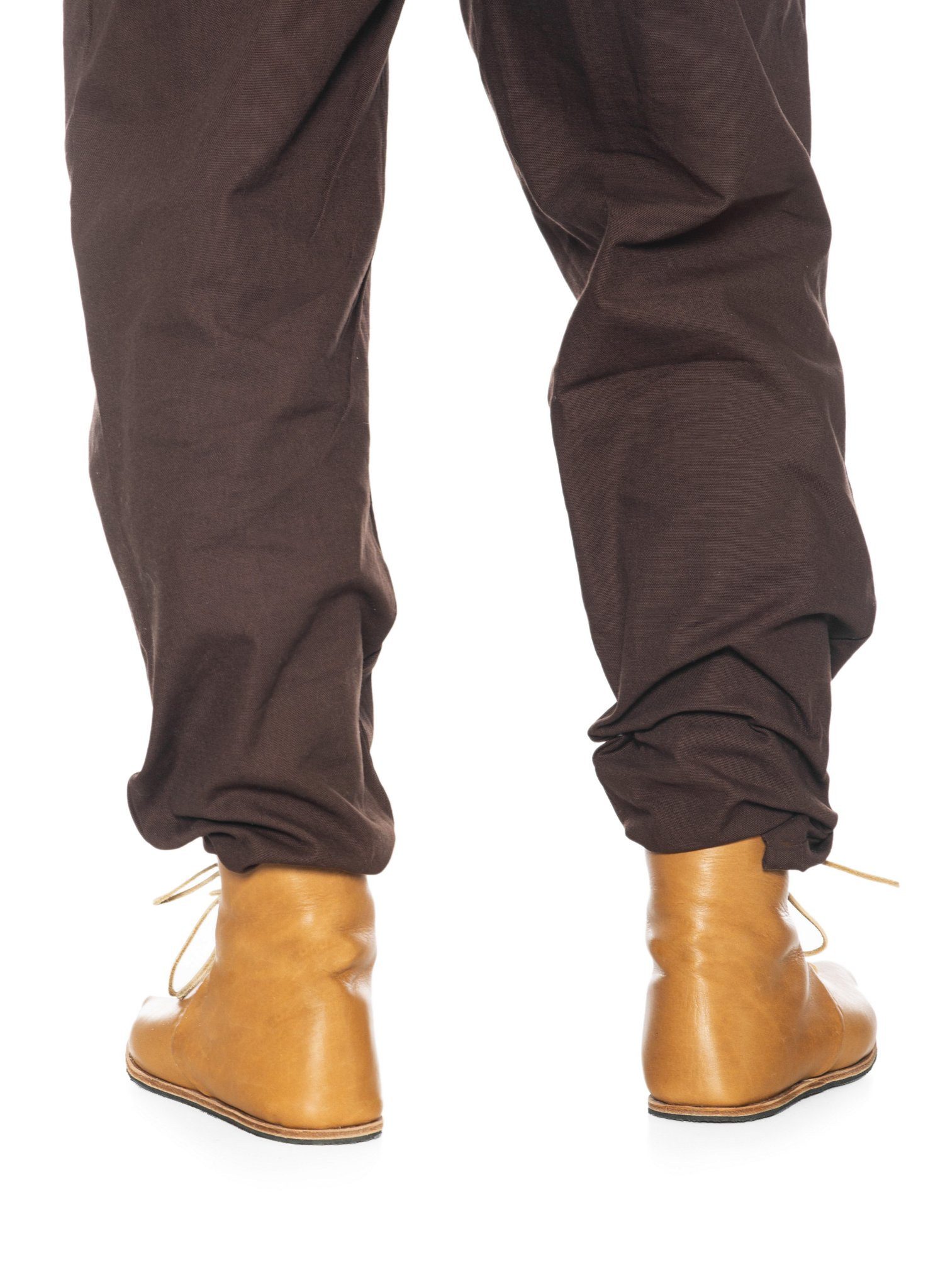 Armor Arena Kostüm Mittelalter Schuhe - Radebrecht, Mittelalter Lederstiefel, inspiriert von Vorbildern des Hochmittelalte