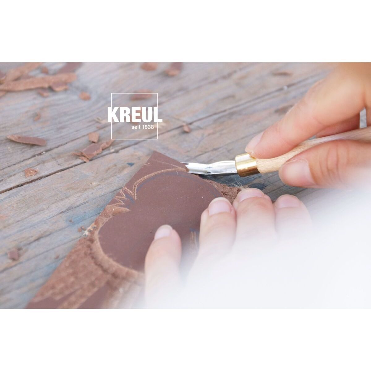 C. KREUL Linoldruckfarbe KREUL Linoldruck Set