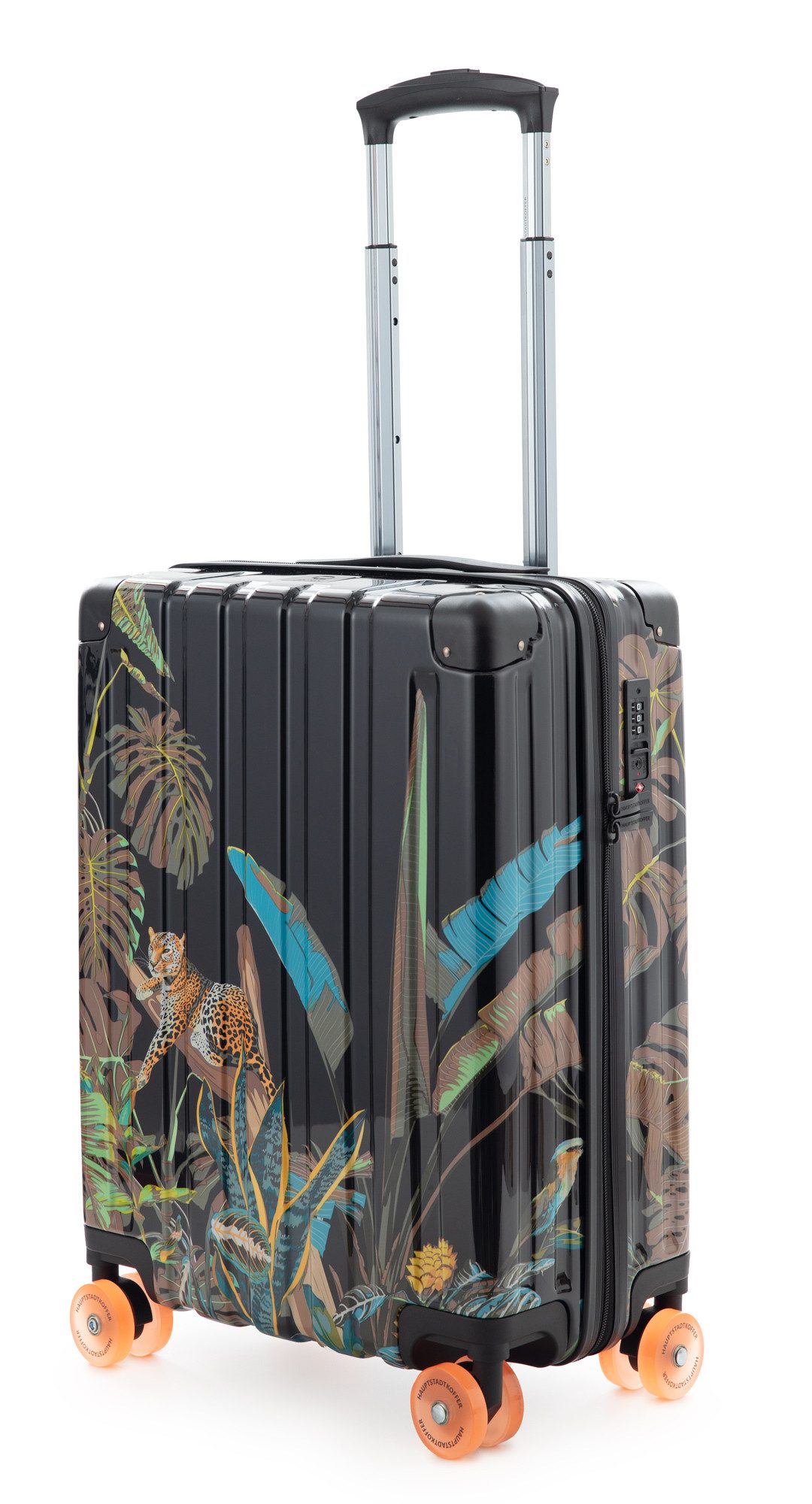 Hauptstadtkoffer Handgepäckkoffer Q-Damm, 4 Rollen, Handgepäcks Koffer 54 cm, TSA, 38 L